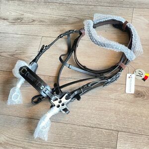 Brown Horse hackamore Bridle waldhausen